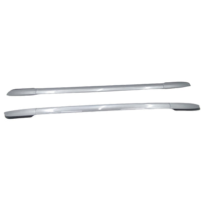 2 x Aluminum Silver Roof Rails Rack Bars Fit For Toyota RAV4 2013-2019