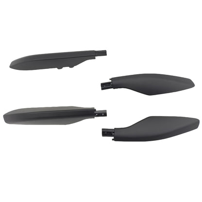 Aluminium Roof Rails Set Black Fit For Toyota Land Cruiser Prado 120 Series 2002-2009