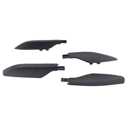 Aluminium Roof Rails Set Black Fit For Toyota Land Cruiser Prado 120 Series 2002-2009