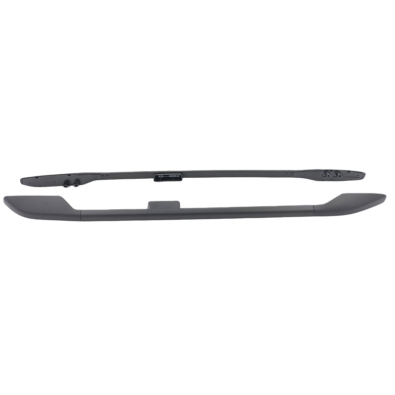 Aluminium Roof Rails Set Black Fit For Toyota Land Cruiser Prado 120 Series 2002-2009