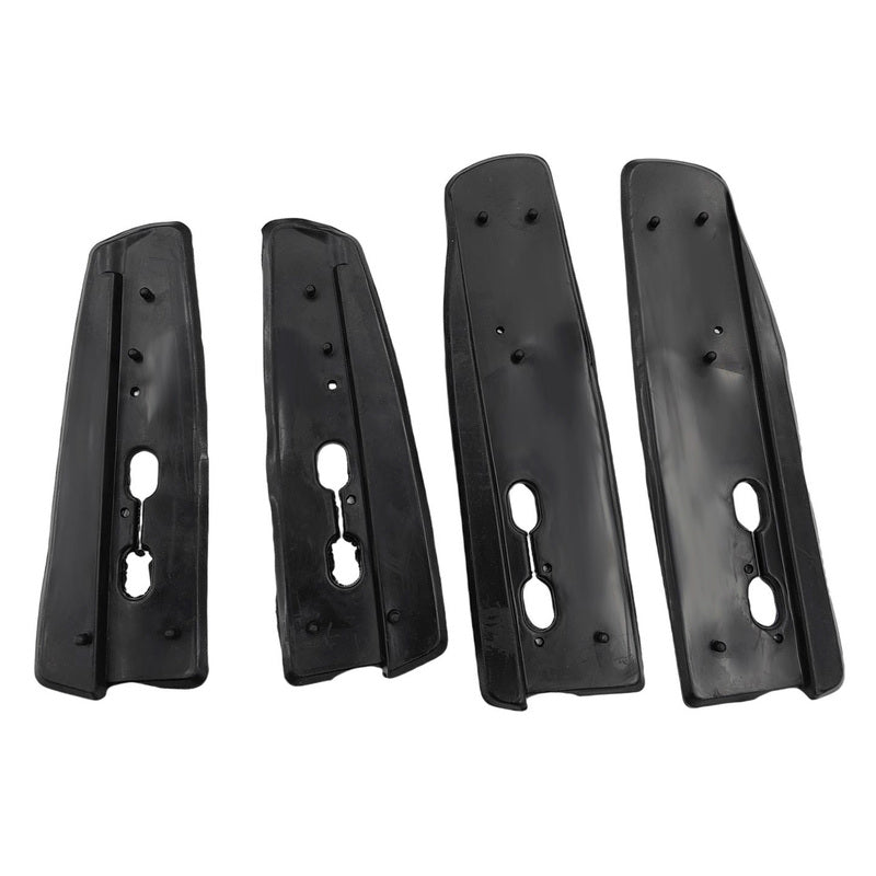 2 x Black Roof Rail Racks Set Left + Right Hand Side Fit For Toyota Kluger 2008-2013