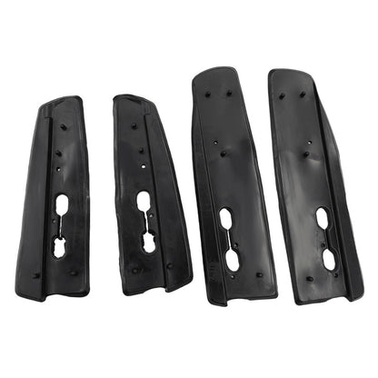 2 x Black Roof Rail Racks Set Left + Right Hand Side Fit For Toyota Kluger 2008-2013