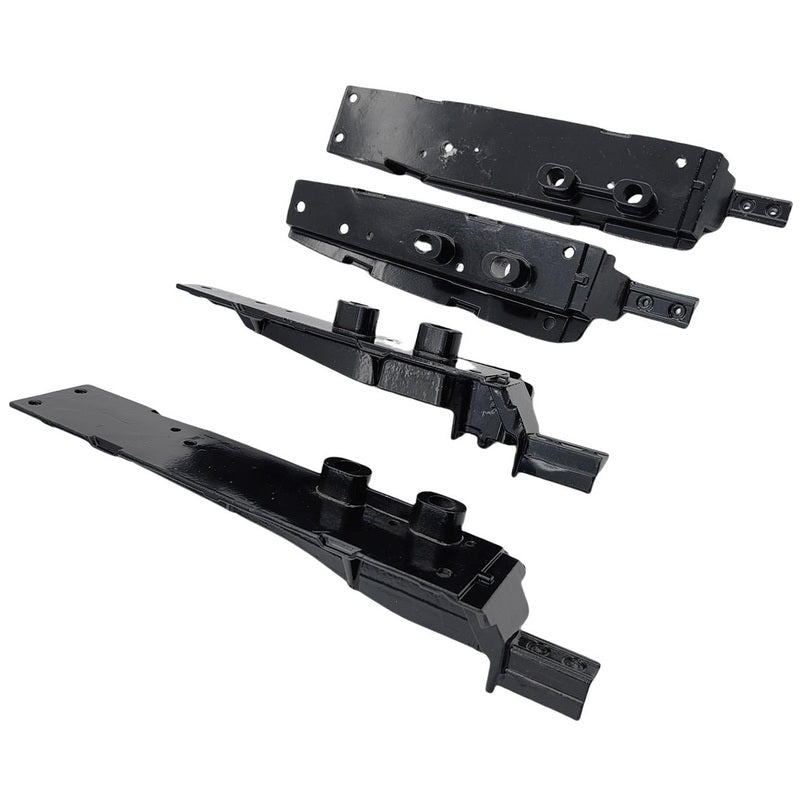 2 x Black Roof Rail Racks Set Left + Right Hand Side Fit For Toyota Kluger 2008-2013