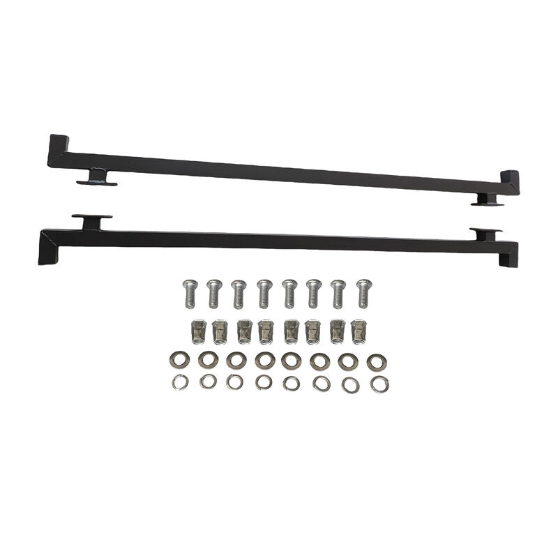 1500mm Wide Roof Bars Bolt On Rack Cab Ute Canopy And Toolbox Flat Steel