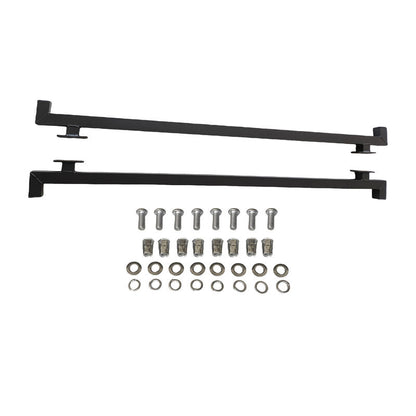1500mm Wide Roof Bars Bolt On Rack Cab Ute Canopy And Toolbox Flat Steel