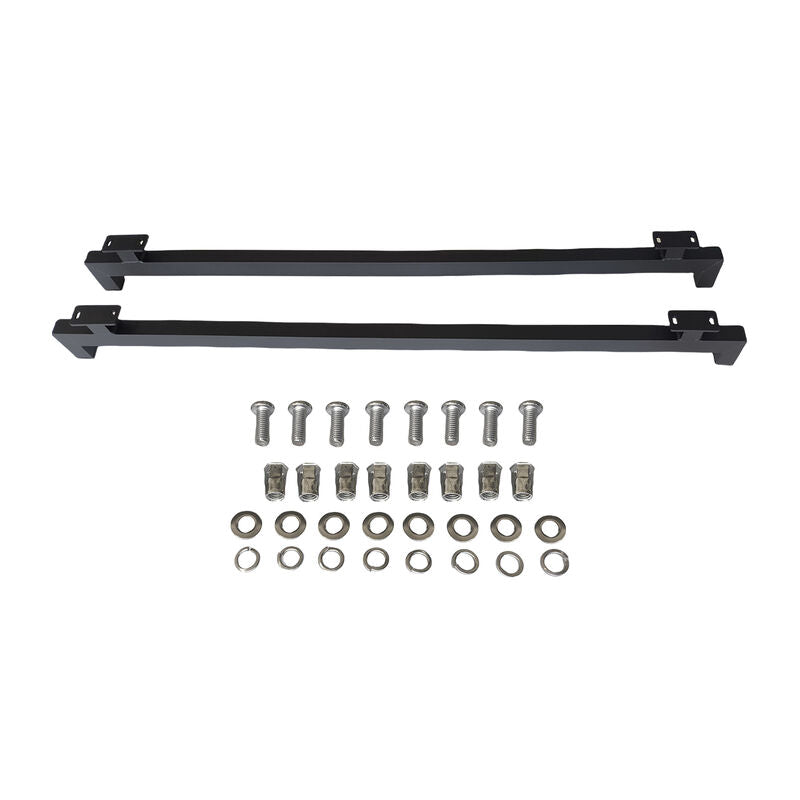 1500mm Wide Roof Bars Bolt On Rack Cab Ute Canopy And Toolbox Flat Steel