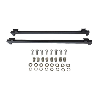 1500mm Wide Roof Bars Bolt On Rack Cab Ute Canopy And Toolbox Flat Steel
