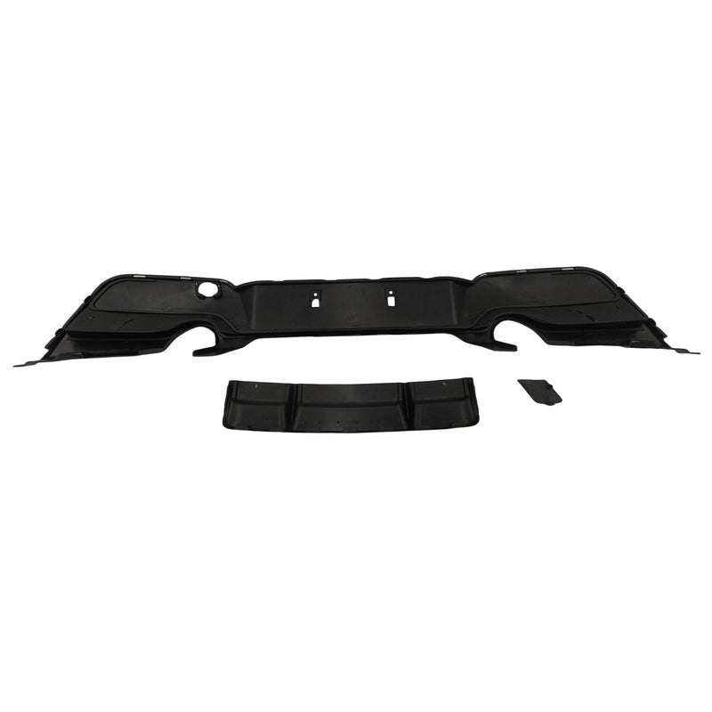Gloss Black Rear Diffuser Fit For BMW 1 Series F20 LCI 120i 125 M135i M140i 2015-2019