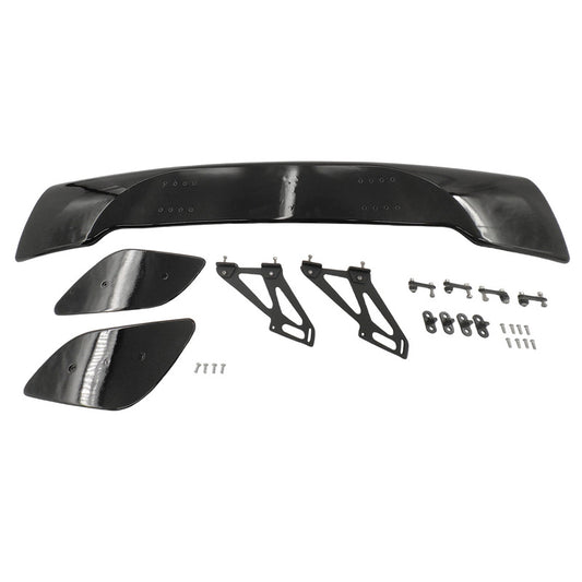 Adjustable 46" GT Style Rear Trunk Racing Spoiler Fit For Mitsubishi Lancer 2002-2017