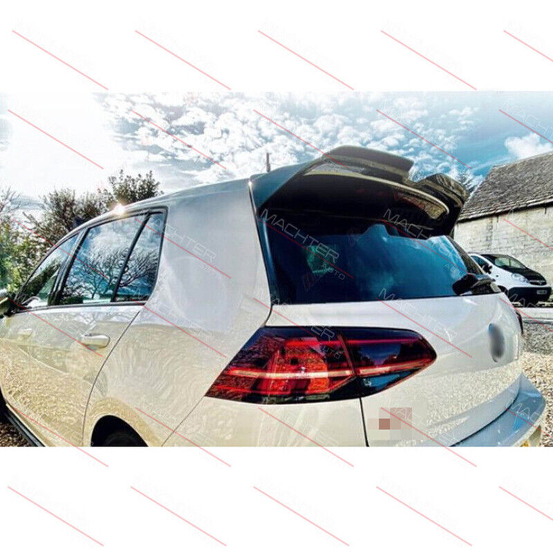 Rear Trunk Wing Lip Spoiler Fit For Volkswagen GOLF MK7 GTI & R Hatchback 2014-2019