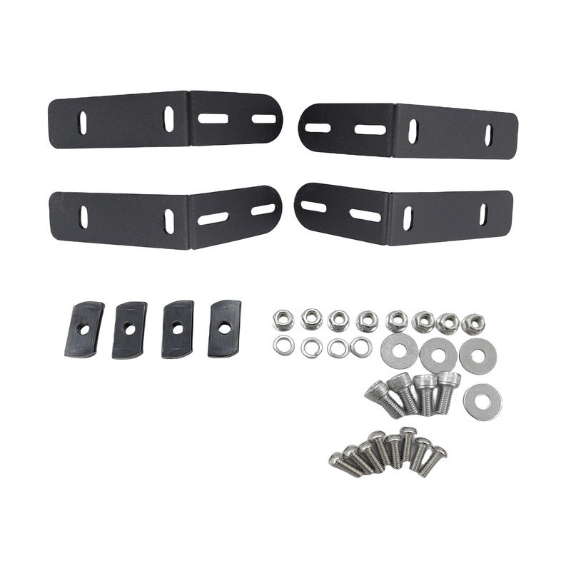 Wind Deflector With Channel Nuts Fit For Flat Aluminum Roof Rack Cobra 4x4 3mm Thick