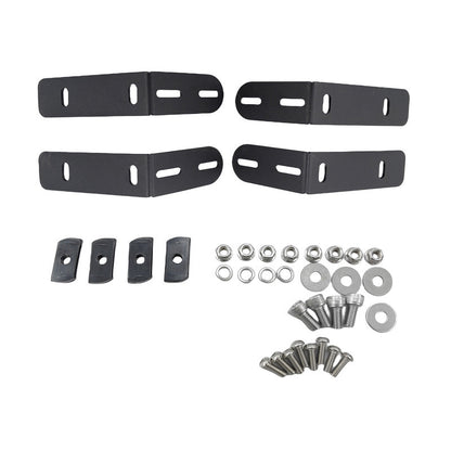 Wind Deflector With Channel Nuts Fit For Flat Aluminum Roof Rack Cobra 4x4 3mm Thick