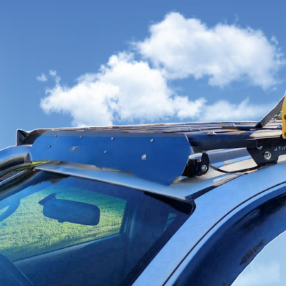 Wind Deflector With Channel Nuts Fit For Flat Aluminum Roof Rack Cobra 4x4 3mm Thick
