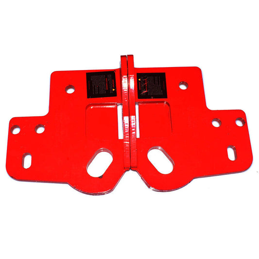 Front Recovery Tow Point 5 Tonne & Hitch Fit For Holden Colorado RG Trailblazer Isuzu D-Max DMAX MUX 4WD