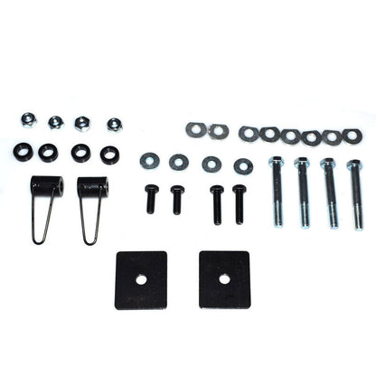 Front Recovery Tow Point 5 Tonne & Hitch Fit For Holden Colorado RG Trailblazer Isuzu D-Max DMAX MUX 4WD