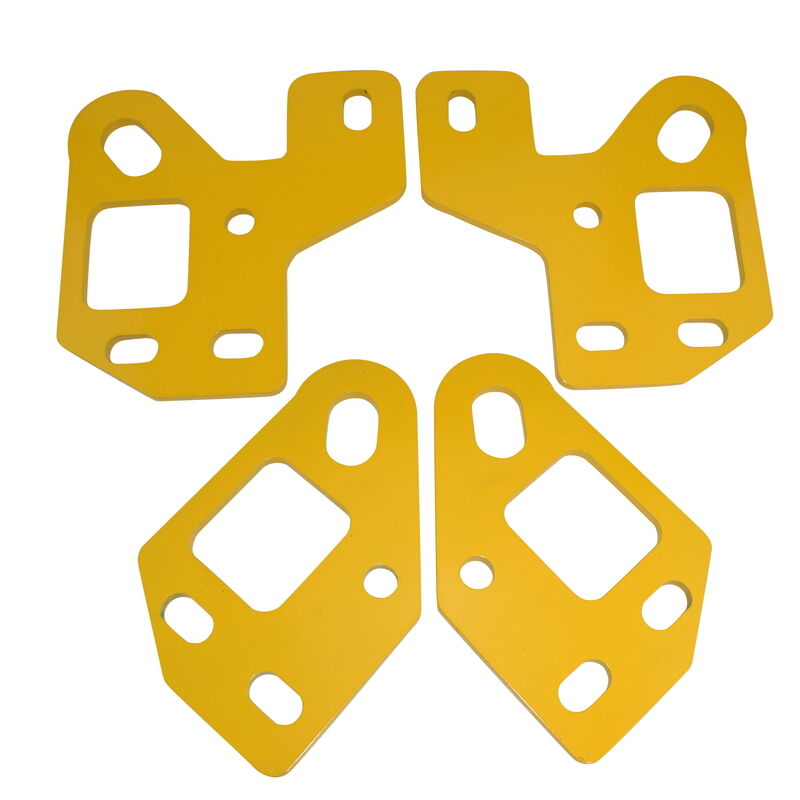 Yellow Front Recovery Tow Point Kit Fit For LDV T60 T90 Offroad Maxi Capacity: 5000kg 2.0 2.8 4cyl 4WD Diesel 2017-On