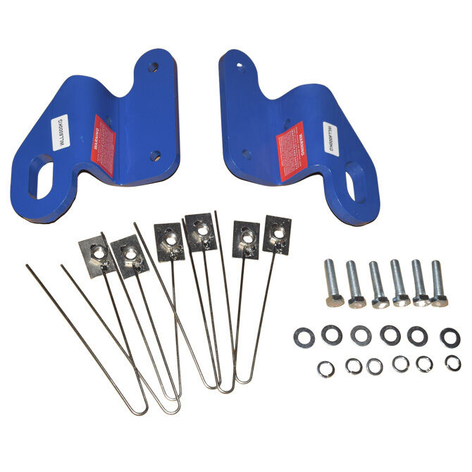 Front Rated Recovery Tow Points Fit For Mitsubishi Triton ML MN For Challenger PB PC 2006-2015 4WD Set