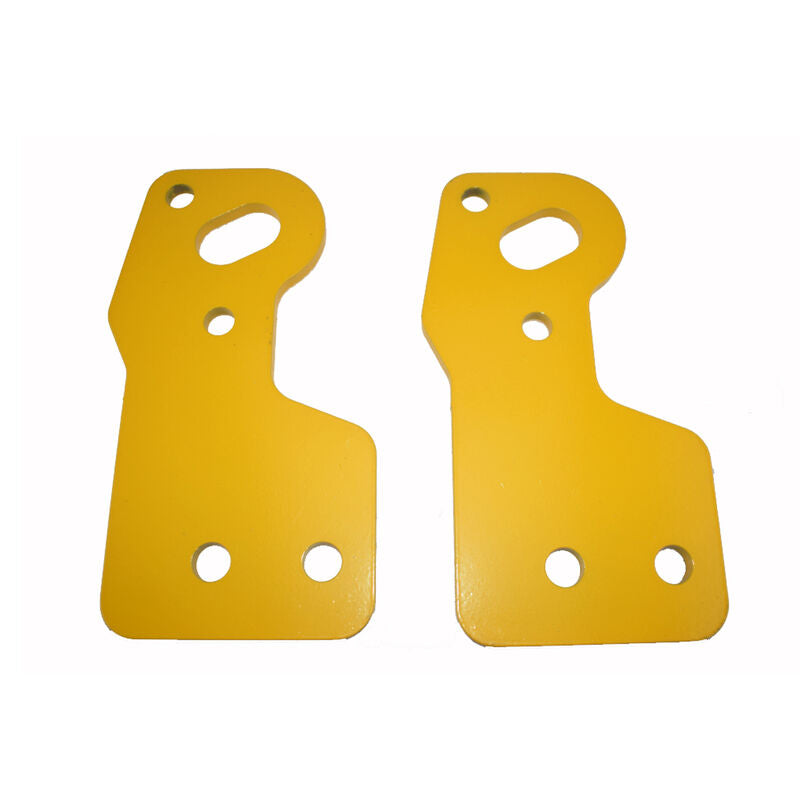 Front Rated Recovery Tow Points Kit Fit For Mitsubishi Triton MQ MR 2015-2021 WLL 5000KG