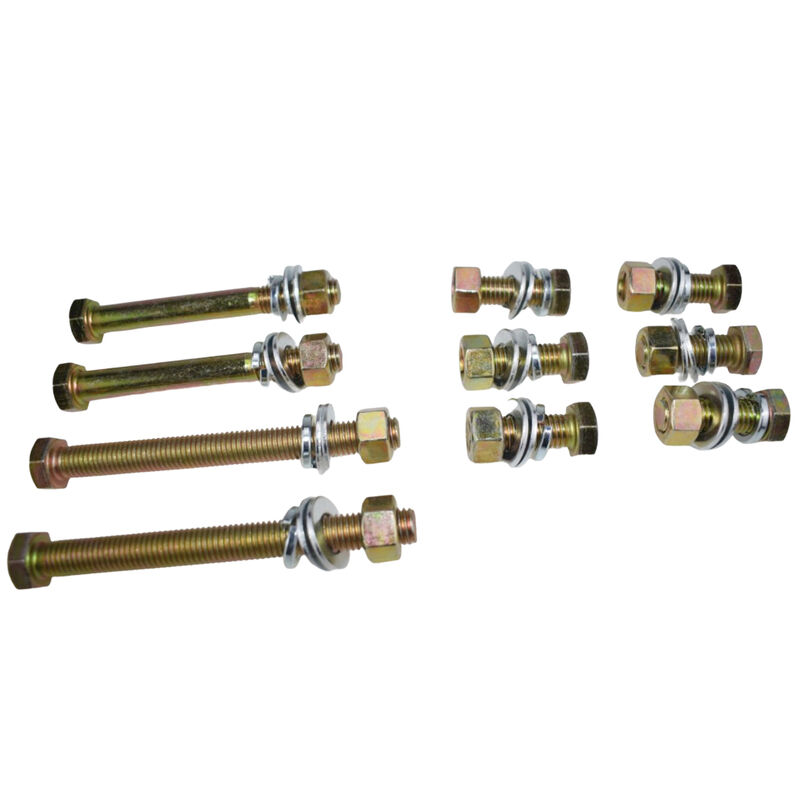 Front Rated Recovery Tow Points Kit Fit For Mitsubishi Triton MQ MR 2015-2021 WLL 5000KG