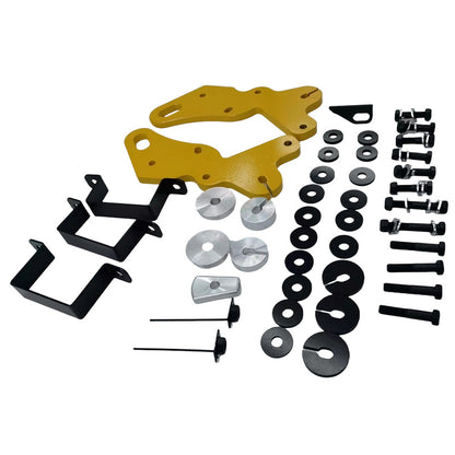 Tow Points Fit For Mitsubishi Triton MQ MR Pajero Sport QE QF 4WD 2015-2023