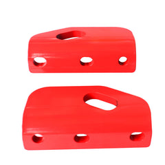 Pair Front Recovery Tow Point 5 Tonne Hitch Fit For Toyota Landcruiser 200 Series 2007-ON