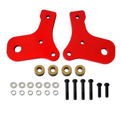 Pair Front Recovery Tow Point Kit Hitch Fit For Toyota Landcruiser 70 76 78 79 VDJ FZJ 4WD Rated