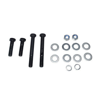 2PCS Front Recovery Tow Point Kit 5 Tonne Hitch Fit For Toyota LandCruiser Prado 120 Series H/D 2003-2009 WLL 5000KG