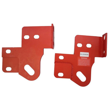 Pair Front Recovery Tow Point Kit 5 Tonne & Hitch Fit For Toyota Hilux N80 GUN Series 2015-2022 Revo H/D