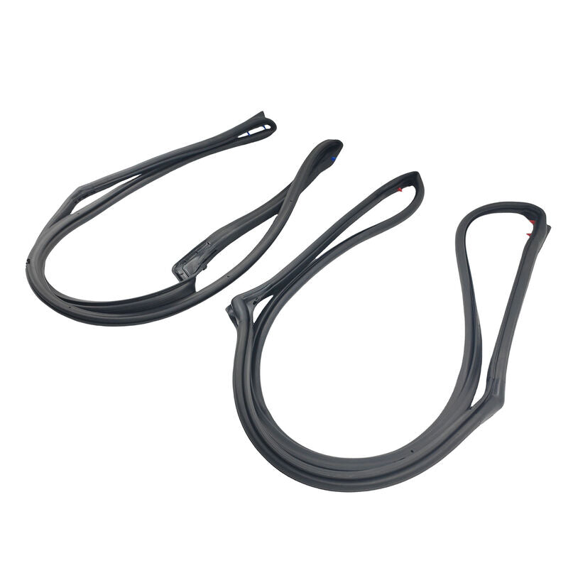2 Pcs Front Door Weatherstrip Gasket Seal Fit For Jeep Wrangle JK 2007-2018 55395274AW