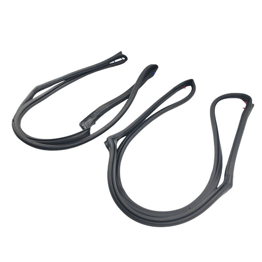 2 Pcs Front Door Weatherstrip Gasket Seal Fit For Jeep Wrangle JK 2007-2018 55395274AW