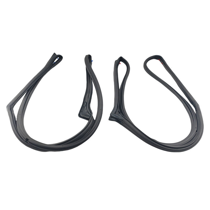 2 Pcs Front Door Weatherstrip Gasket Seal Fit For Jeep Wrangle JK 2007-2018 55395274AW