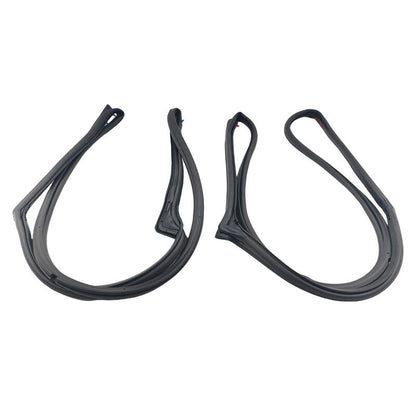 2 Pcs Front Door Weatherstrip Gasket Seal Fit For Jeep Wrangle JK 2007-2018 55395274AW