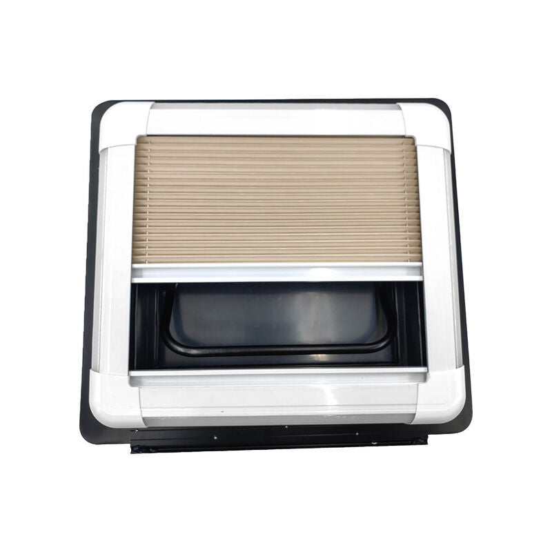 RV Caravan Skylight 450x400mm Complete Roof Hatch Eurostyle With LED Remote Control