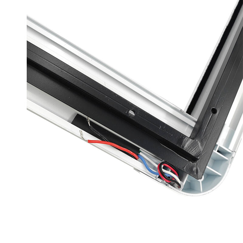 RV Caravan Skylight 450x400mm Complete Roof Hatch Eurostyle With LED Remote Control