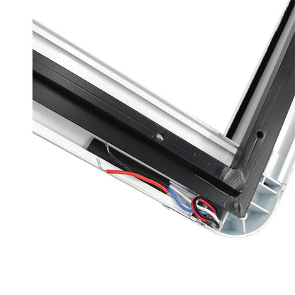 RV Caravan Skylight 450x400mm Complete Roof Hatch Eurostyle With LED Remote Control