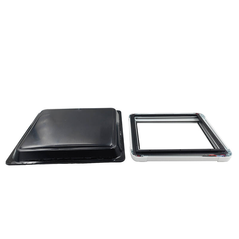 RV Caravan Skylight 450x400mm Complete Roof Hatch Eurostyle With LED Remote Control
