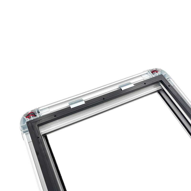 RV Caravan Skylight 450x400mm Complete Roof Hatch Eurostyle With LED Remote Control
