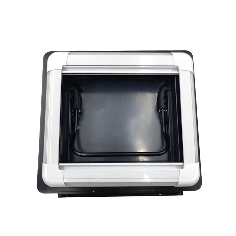 RV Caravan Skylight 450x400mm Complete Roof Hatch Eurostyle With LED Remote Control