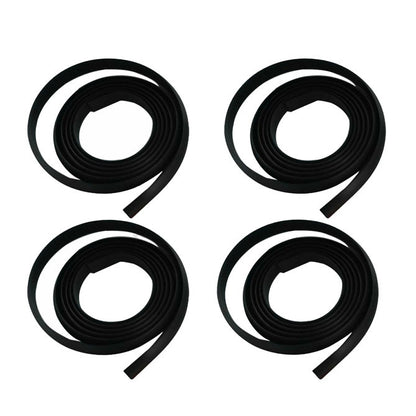 4PCS Wheel Arch Flare Rubber Seal Fit For Toyota Landcruiser 80 series 1990-1998