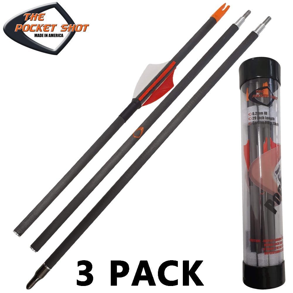 3 Piece Take Down Arrows (3 Pack)