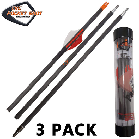 3 Piece Take Down Arrows (3 Pack)