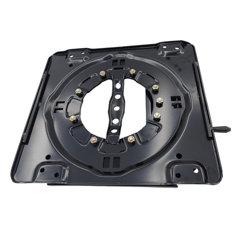 4 Way Swivel 15" 360° Car Seats Turntables Rotary Base Fit For RV Bus MPV