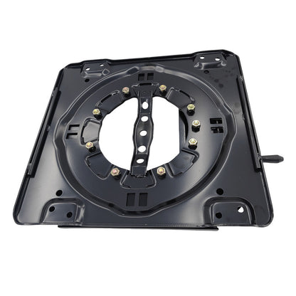 4 Way Swivel 15" 360° Car Seats Turntables Rotary Base Fit For RV Bus MPV