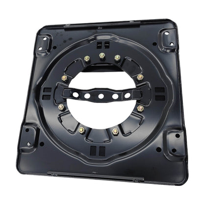 4 Way Swivel 15" 360° Car Seats Turntables Rotary Base Fit For RV Bus MPV