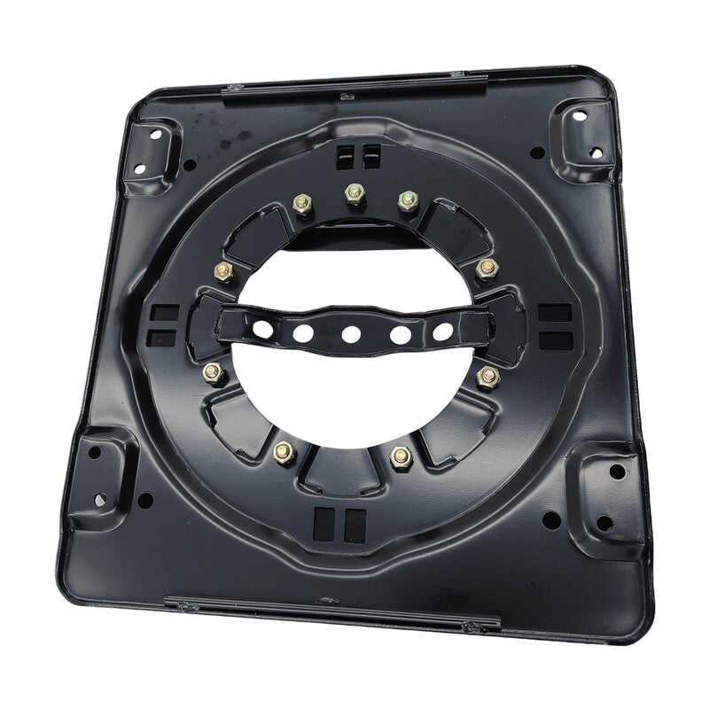 4 Way Swivel 15" 360° Car Seats Turntables Rotary Base Fit For RV Bus MPV