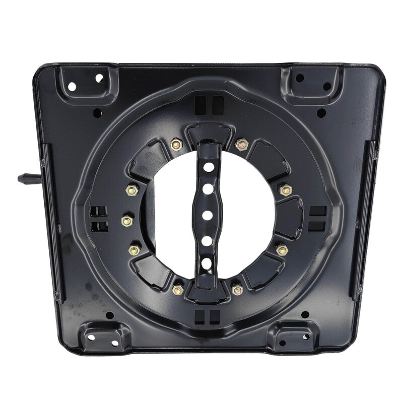 4 Way Swivel 15" 360° Car Seats Turntables Rotary Base Fit For RV Bus MPV