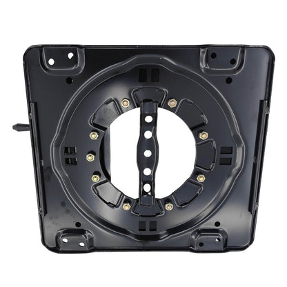 4 Way Swivel 15" 360° Car Seats Turntables Rotary Base Fit For RV Bus MPV