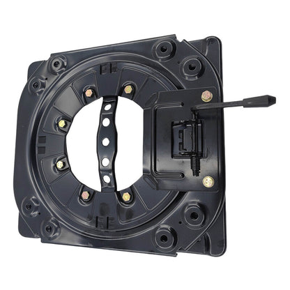 4 Way Swivel 15" 360° Car Seats Turntables Rotary Base Fit For RV Bus MPV