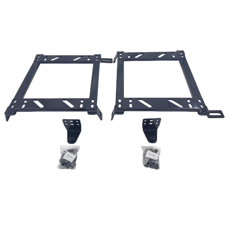 2 x Seat Adapter Rail Bride Sparco Recaro Fit For Crank Motorsport Fit For Honda Civic EG EK DC