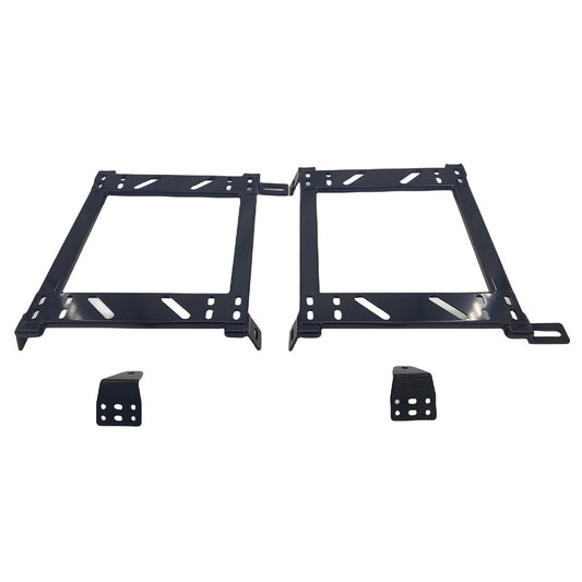 2 x Seat Adapter Rail Bride Sparco Recaro Fit For Crank Motorsport Fit For Honda Civic EG EK DC